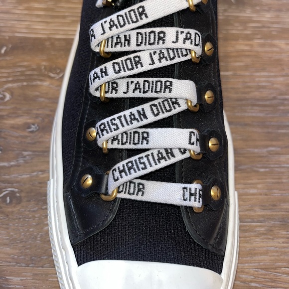Christian Dior technical knit sneakers Noir 37 1/2